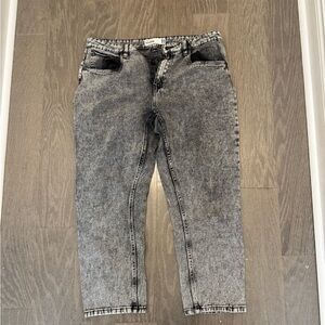 Refuge women’s Gray Acid Wash Jeans